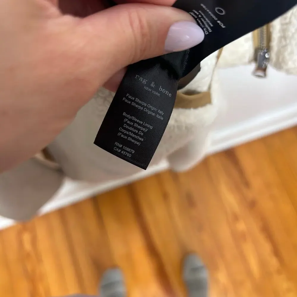 RAG & BONE M42 Military Reverisble Sherpa Long Line Utilitarian Parka - Picture 12 of 15